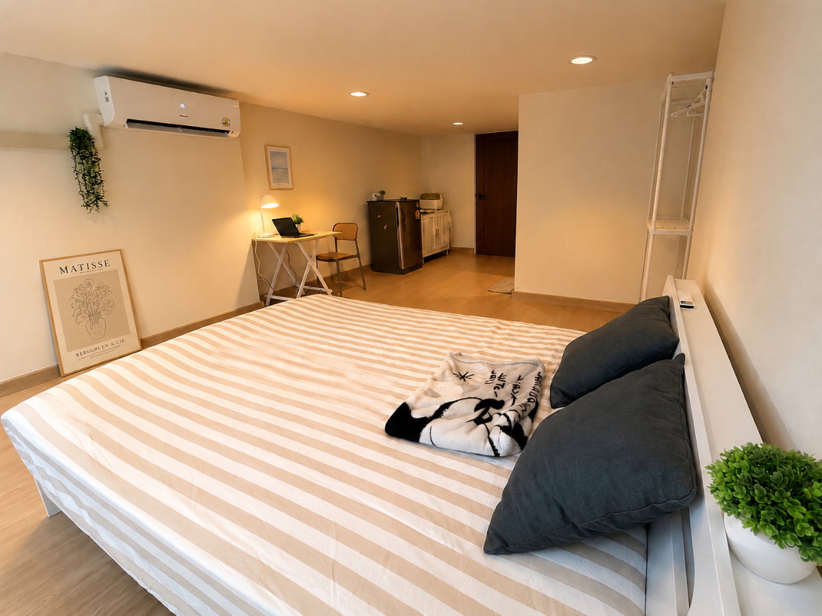picture ðĄ Brand-New Private Room Near MRT Phasi Charoen â Only THB 7,500/Month - 6/9