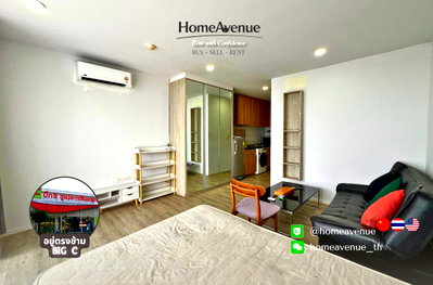 คอนโดให้เช่า : 🔥อัปเดต ส.ค. 🛋️ ห้องสุดท้าย Studio 🚇 ใกล้ MRT ลาดพร้าว 📲 Line: @homeavenue ⭐ HA-394