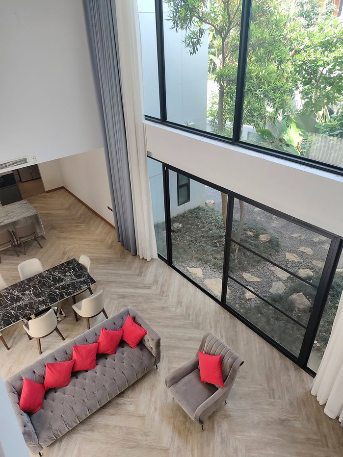 picture POOL VILLA, BAAN WANG TARN 2, Elegant 2-Storey Modern Contemporary Pool Villa. - 6/56