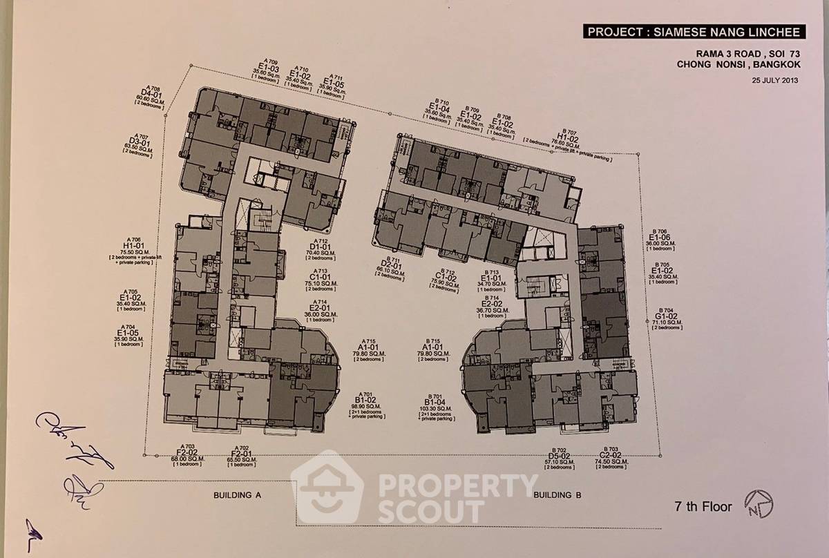picture 2-BR Condo For Sale At Siamese Nang Linchee, Chong Nonsi (ID 3157411) - 8/18