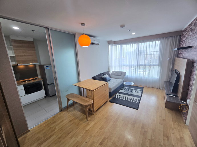 รูป 🔥ให้เช่าถูก🔥 ห้องมุม ชั้นสูง วิวพาโรนามา แอร์ใหม่ ที่นอนใหม่ ที่ U Delight Residence พัฒนาการ-ทองหล่อ - รูปที่ 3/22