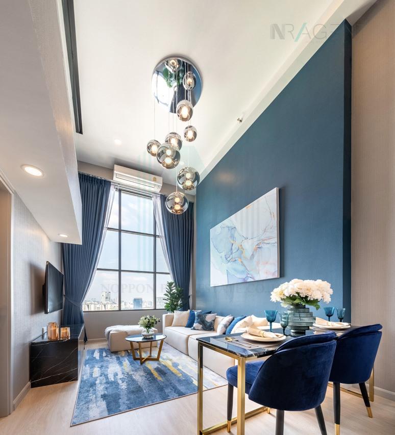 รูป 🚩Best room!🚩 ให้เช่าคอนโด ไนท์บริดจ์ ไพร์ม สาทร อาคาร 1 ชั้น 41 Duplex ขนาด 44.00 ตรม ใกล้ Empire Tower - รูปที่ 4/8