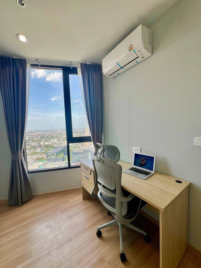 รูป 🚩 ให้เช่าคอนโด สกายไรส์ อเวนิว สุขุมวิท 64 อาคาร 1 ชั้น 45 2 ห้องนอน ขนาด 45 ตรม ใกล้ BTS ปุณณวิถี - รูปที่ 7/8