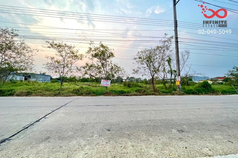 รูป ขายที่ดิน 4 ไร่ 3 งาน สามโคก ปทุมธานี เลียบคลองบางโพธิ์เหนือ ถนนเทศบาล 6 - รูปที่ 4/6