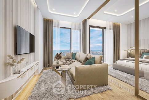 20th-Floor 1-BR 49 Sqm Condo At Seaspire Jomtien (ID 2232665)