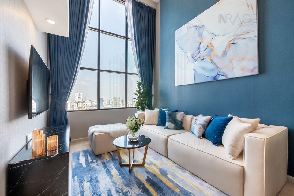 รูป 🎉Special room!🎉 ให้เช่าคอนโด ไนท์บริดจ์ ไพร์ม สาทร อาคาร 1 ชั้น 41 Duplex ขนาด 44.00 ตรม ใกล้ Empire Tower - รูปที่ 4/8