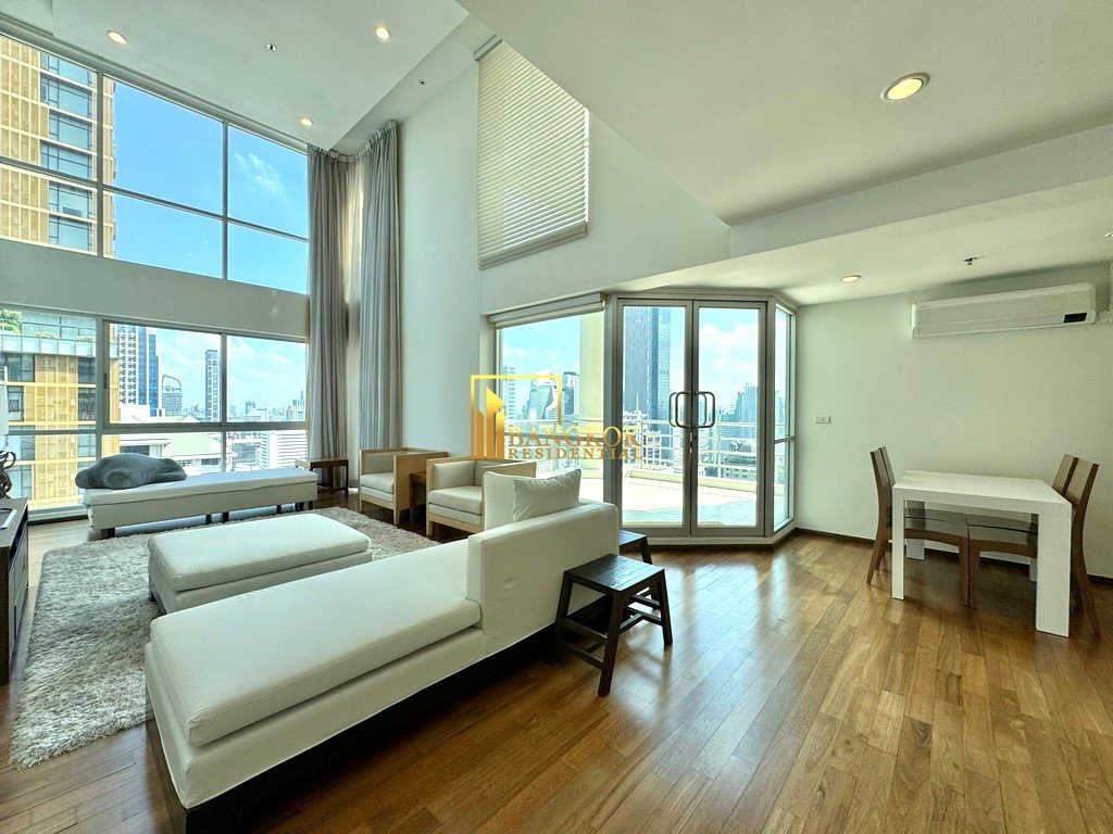 รูป The Rajdamri | Contemporary 2 Bed Duplex Condo in Prime Area - BR18600CD - รูปที่ 1/34