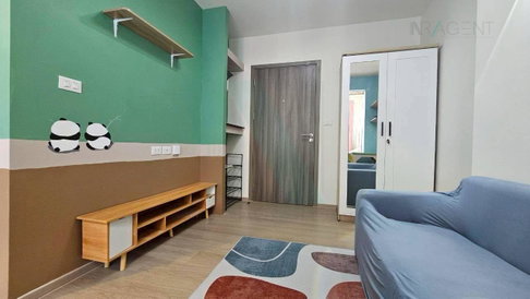ให้เช่าคอนโด ดิ ออริจิ้น บางแค อาคาร A ชั้น 6 1 ห้องนอน ขนาด 25 ตรม ใกล้ MRT บางแค