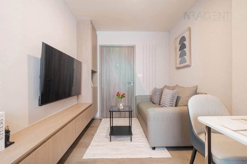 🎉 For Rent Condo THE ORIGIN SUKHUMVIT - PRAKSA Building 1, Floor 34,Studio, Room size 24 sqm