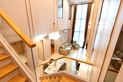 Condos for sale : 🔥 VILLA ASOKE – RARE DUPLEX 2BEDROOM WITH DOUBLE-HEIGHT CEILINGS AT 17.5MB 🔥