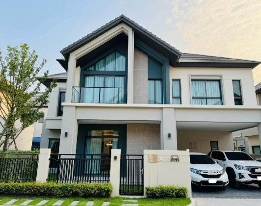 ให้เช่าบ้านเดี่ยว 2 ชั้น โครงการ หมู่บ้าน บางกอก บูเลอวาร์ด รามอินทรา-วัชรพล / ติดทางด่วน ทางลง จตุโชติ / ริมถนนจตุโชติ / เฟอร์นิเจอร์ครบ / อยู่อาศัย