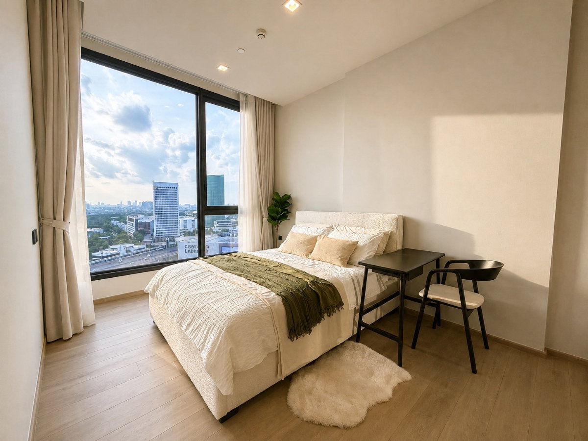 รูป ✨🦄 Ready to move 🦄✨ The Crest Park Residences เฟอร์ครบจบในที่เดียว โทร 096-2493698 (TCR0166) - รูปที่ 3/17