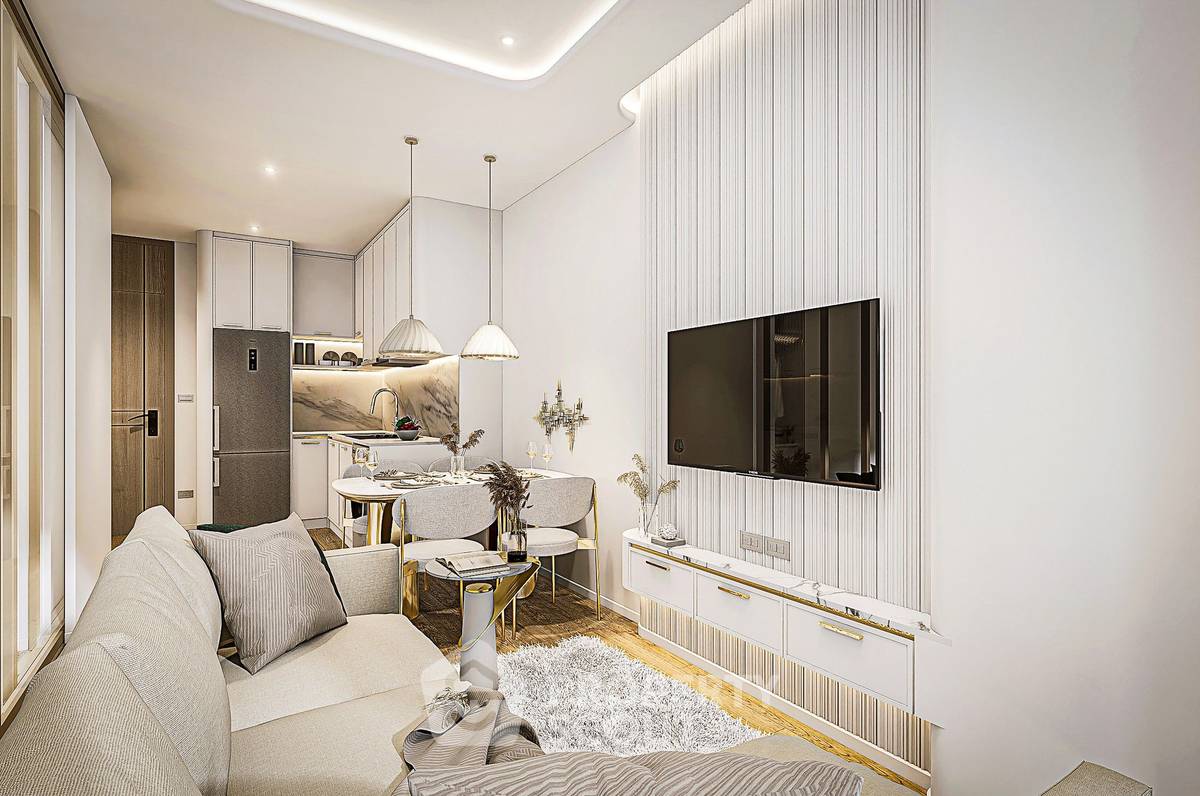 picture 20th-Floor 1-BR 49 Sqm Condo At Seaspire Jomtien (ID 2232665) - 2/29