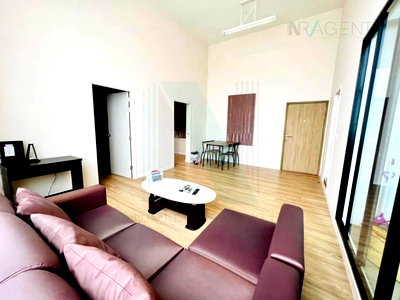 Condos for rent : 🚩 For Rent Condo BLOSSOM CONDO @ FASHION Building 1, Floor 14,Duplex 2 bed room, Room size 46 sqm