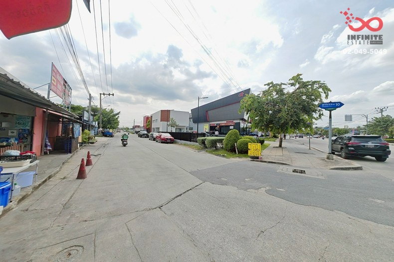 รูป ขายที่ดิน 363 ตร.ว. ถนนสุขาภิบาล 2 - กาญจนาภิเษก ติดถนนใหญ่ แปลงมุม ใกล้สนามบินสุวรรณภูมิ - รูปที่ 6/7