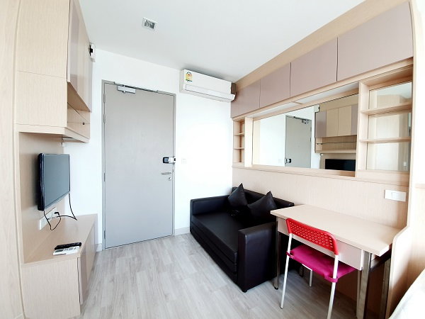 รูป 🔔New🔔 ให้เช่าห้องสวย ระเบียงหันทิศใต้ ห้องไม่ร้อน ที่ Ideo Mobi Sukhumvit 81 - รูปที่ 4/7