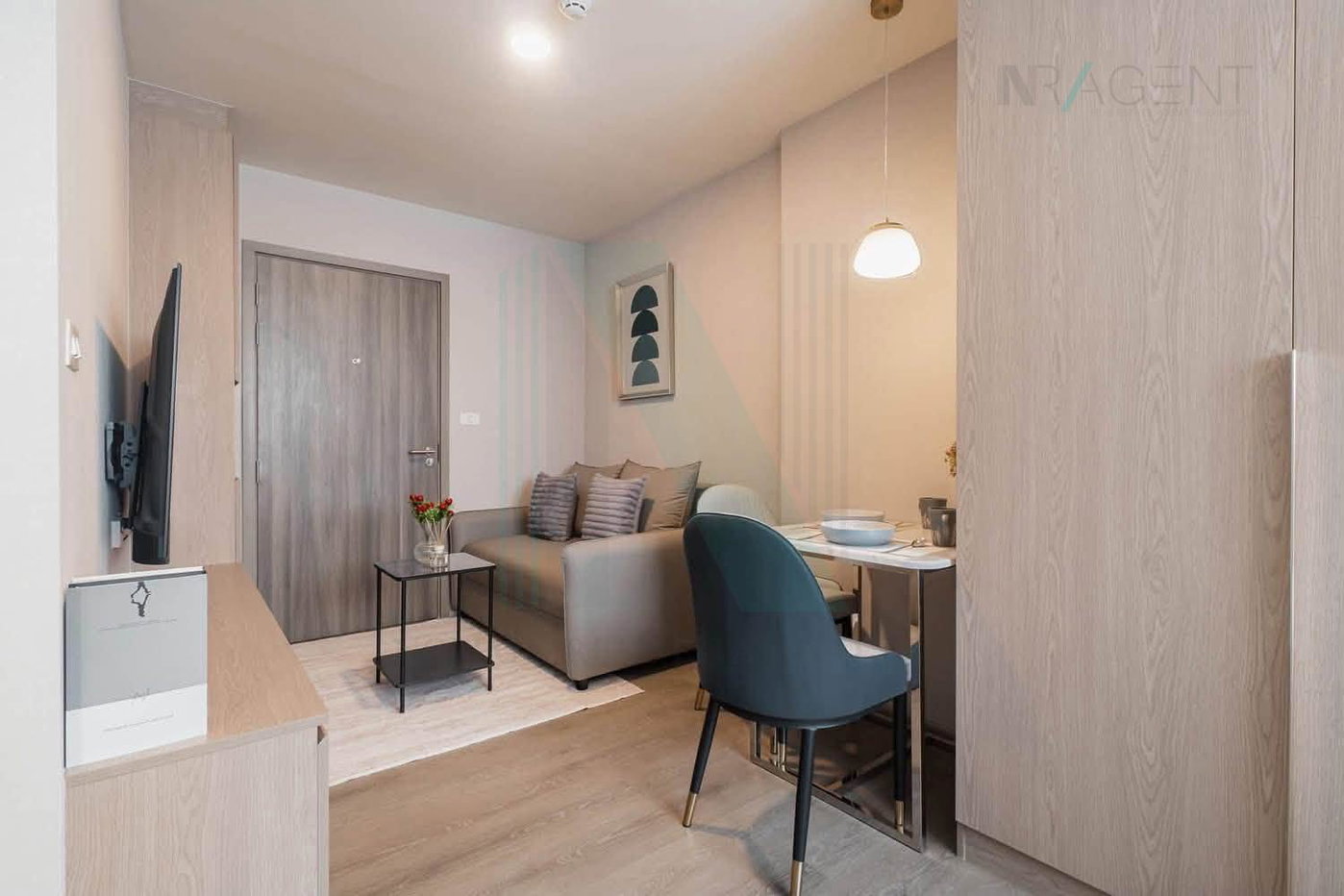 picture 📌 For Rent Condo THE ORIGIN SUKHUMVIT - PRAKSA Building 1, Floor 34,Studio, Room size 24 sqm - 2/8