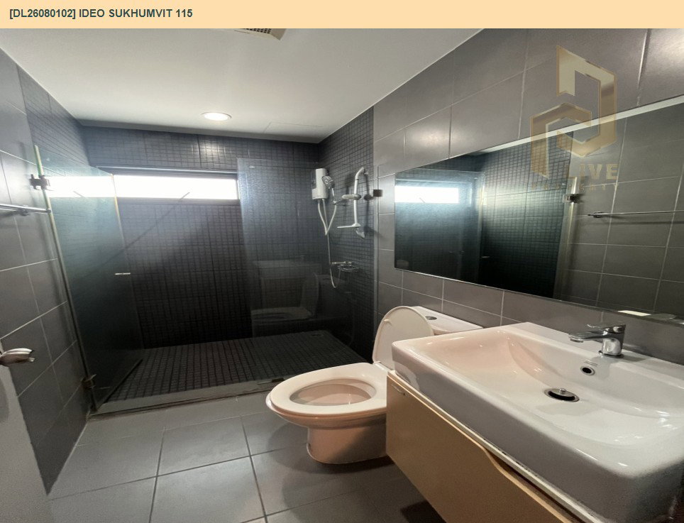 รูป DL26080102 ให้เช่าคอนโด ไอดีโอ สุขุมวิท 115 (IDEO Sukhumvit 115 ) ใกล้ BTS ปู่เจ้า พร้อมเข้าอยู่ โทรด่วน 0653619502 LineID @952jdxxk - รูปที่ 2/7