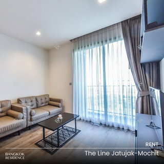 รูปภาพ Rental Condo 🌆 The Line Jatujak-Mochit, 2BR, 60.50 sq.m., 39K 🌠 High Floor Unit with an Unblocked View, Great Price, Near BTS Mo Chit