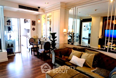 Condos for rent : 19th-Floor 1-BR, 300m To BTS Pho Nimit, The Room Sathorn-Taksin (ID 888959)