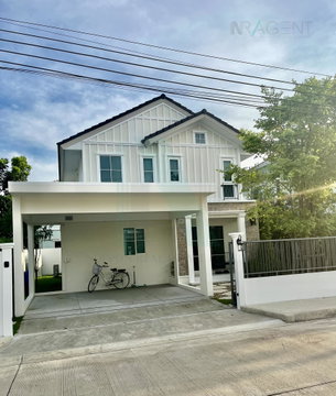 📌 For Rent 2-story House VILLAGGIO 2 SRINAKARIN-BANGNA 3 bedroom 3 bathroom