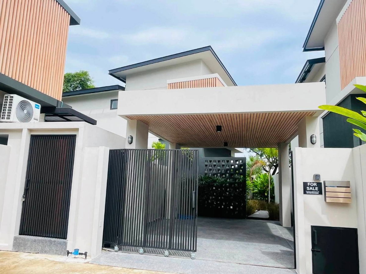 รูป บ้านใหม่ให้เช่า 3 ห้องนอน พร้อมสระว่ายน้ำระบบเกลือ โซนหางดง-เชียงใหม่ ใกล้โรงเรียนนานาชาติหลายแห่ง (R1389) T.0946511456 - รูปที่ 2/14