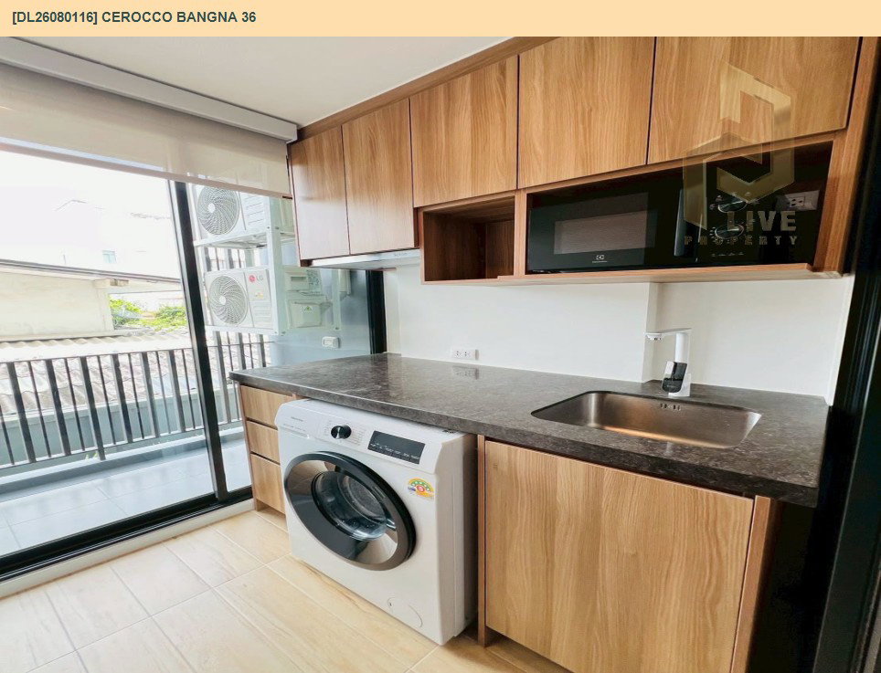 รูป DL26080116 ให้เช่าคอนโด ซีรอคโค บางนา 36 (Cerocco Bangna 36) ใกล้ - พร้อมเข้าอยู่ โทรด่วน 0638692663 LineID @952jdxxk - รูปที่ 5/7