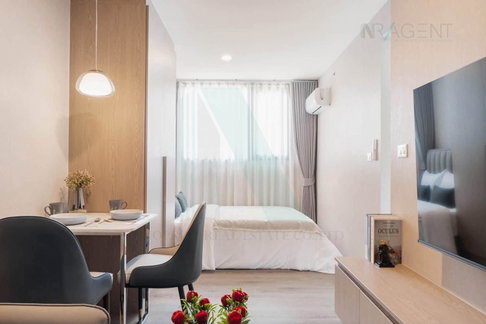 📌 For Rent Condo THE ORIGIN SUKHUMVIT - PRAKSA Building 1, Floor 34,Studio, Room size 24 sqm