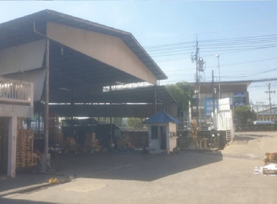 รูป ให้เช่าโรงงาน โกดัง พร้อมสำนักงาน พร้อมหอพักคนงาน 30 ห้อง / บนที่ดิน 5 ไร่ / ซอยกิ่งแก้ว / บางนา ตราด กม.12 / โรงงาน มี รง 4 / รถเทรลเลอร์ เข้าออกได้ - รูปที่ 3/9