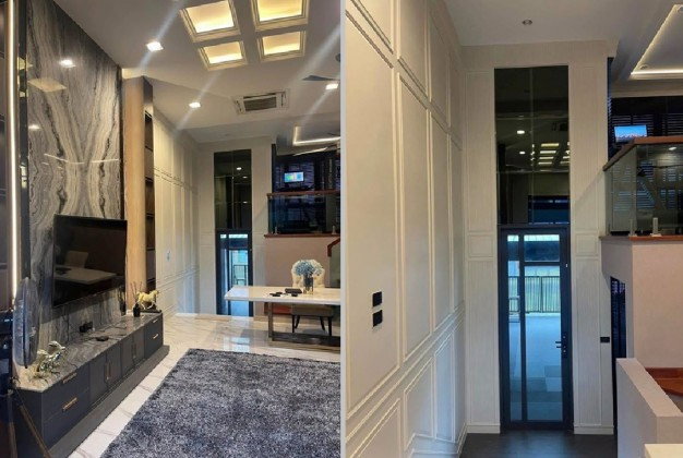 รูป ให้เช่าทาวน์โฮม 3.5 ชั้น โครงการ The Eight จตุจักร รัชดา / ซอยลาดพร้าว 1 / Fully Furnished / อยู่อาศัย หรือ Home Office / Chinese Welcome - รูปที่ 4/13