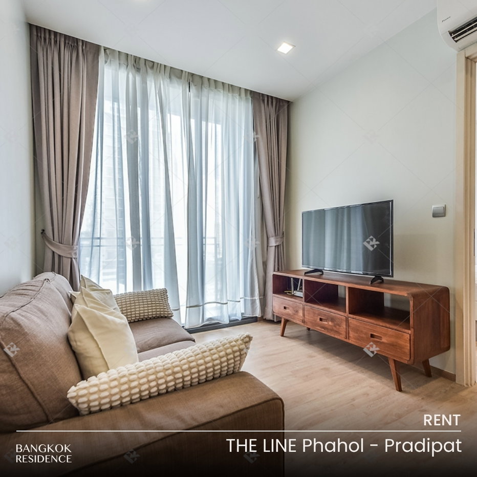 รูป เช่าคอนโด🏙️ The Line Phahol-Pradipat 2นอน 55ตรม 30k ⭐ แรร์! ห้องมุม มี ห้อง2นอน ใกล้ BTS สะพานควาย - รูปที่ 1/10