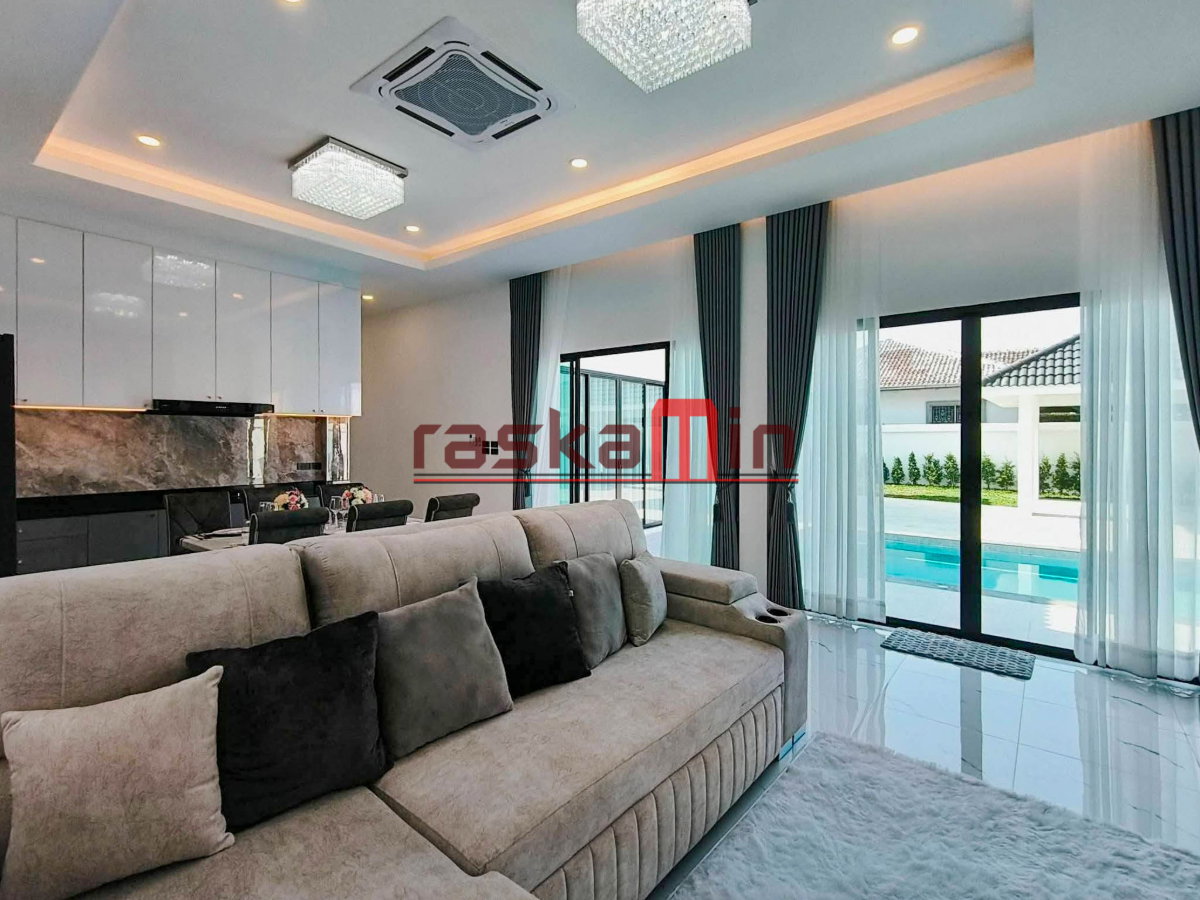 รูป หมู่บ้านพัทยากรีนวิลล์ – บ้านพูลวิลล่า 4 ห้องนอน ขาย 9.9 ล้านบาท - รูปที่ 8/15