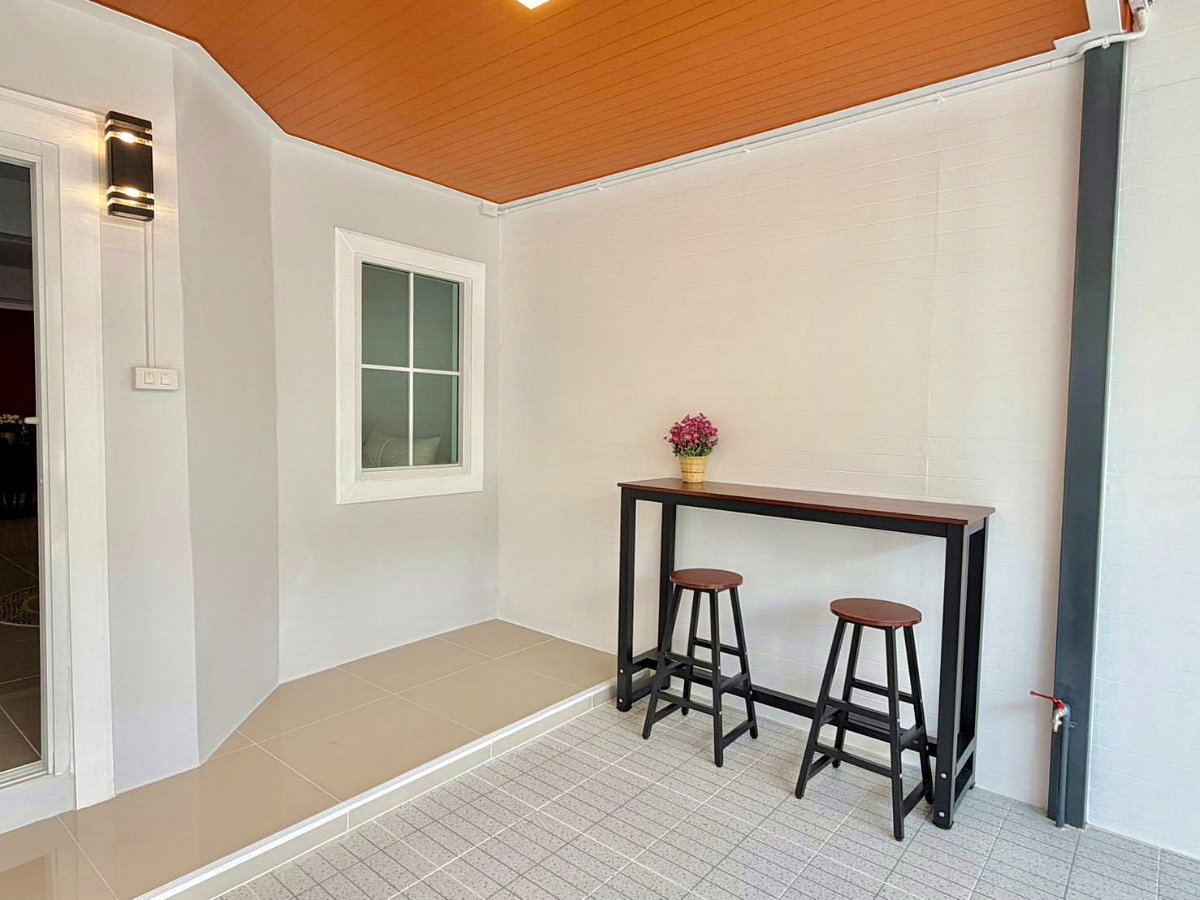 รูป บ้านสวย  4 ห้องนอน มีระเบียงหน้าบ้าน  #หมู่บ้านจันทิมา ธานี บางใหญ่  ใกล้เซ็นทรัล เวสเกต - รูปที่ 4/24