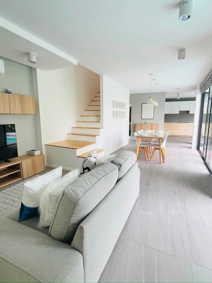 รูป บ้านใหม่ให้เช่า 3 ห้องนอน พร้อมสระว่ายน้ำระบบเกลือ โซนหางดง-เชียงใหม่ ใกล้โรงเรียนนานาชาติหลายแห่ง (R1389) T.0946511456 - รูปที่ 5/14