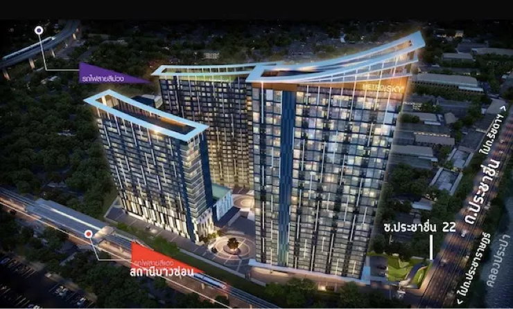 picture Metrosky prachachuen Condominium for Rent - 12/15