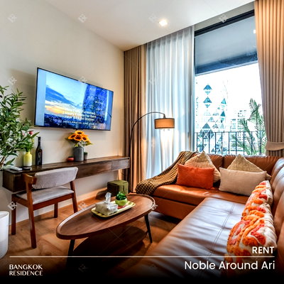 คอนโดให้เช่า : เช่าคอนโด 🌃 Noble Around Ari 1นอน 35.16ตร.ม 30k 💚 ยูนิตว่าง พร้อมเช่า ใกล้ BTS อารีย์ 