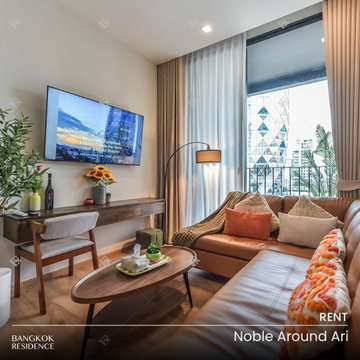 เช่าคอนโด 🌃 Noble Around Ari 1นอน 35.16ตร.ม 30k 💚 ยูนิตว่าง พร้อมเช่า ใกล้ BTS อารีย์ 