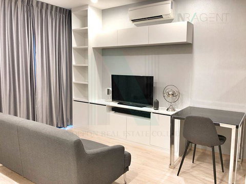 🔺 For Rent Condo IDEO Q CHULA - SAMYAN Building 1, Floor 26,1 bed room, Room size 34.00 sqm