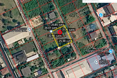 ที่ดิน เพชรเกษม 69 : ขายที่ดินเปล่าเพชรเกษม 81 ขนาด 200 ตร.ว. เหมาะสร้างบ้าน 