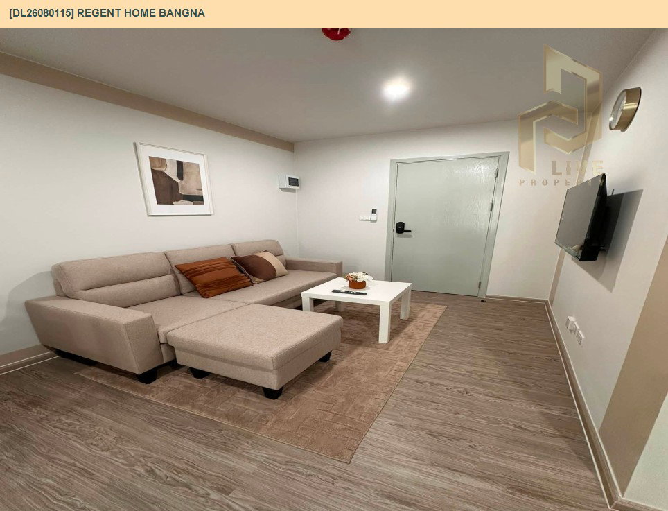 รูป DL26080115 ให้เช่าคอนโด รีเจ้นท์ โฮม บางนา (Regent home bangna) ใกล้ BTS บางนา พร้อมเข้าอยู่ โทรด่วน 0653619502 LineID @952jdxxk - รูปที่ 2/10