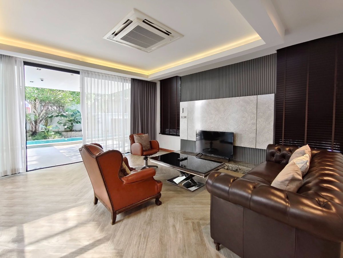 picture POOL VILLA, BAAN WANG TARN 2, Elegant 2-Storey Modern Contemporary Pool Villa. - 53/56