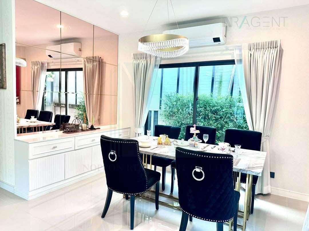 picture For 2-story Rent House SETTHASIRI KRUNGTHEP KREETHA 4 bedroom 3 bathroom - 3/8