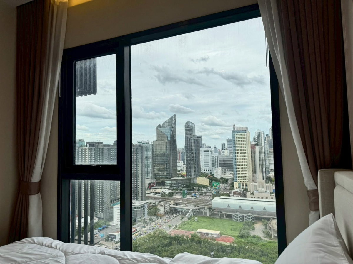 รูป ให้เช่า 🔥 Life Asoke Hype 🔥 2 ห้องนอน เฟอร์นิเจอร์ และ เครื่องใช้ไฟฟ้าครบ ใกล้ Airport Link มักกะสัน - รูปที่ 7/14