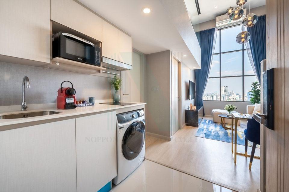 รูป 🎉Special room!🎉 ให้เช่าคอนโด ไนท์บริดจ์ ไพร์ม สาทร อาคาร 1 ชั้น 41 Duplex ขนาด 44.00 ตรม ใกล้ Empire Tower - รูปที่ 7/8