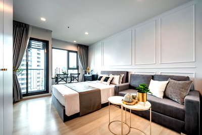Condos for rent Big C Extra Rama 4 : Code: 26KJ4096  for rent Life One Wireless 🔥🔥 Line ID: @kjcondo (with @)🔥🔥