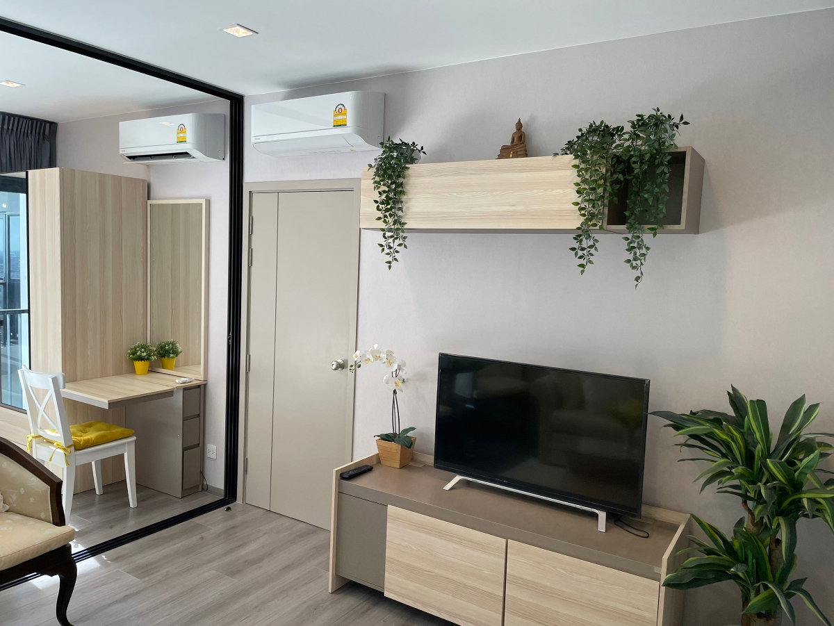 รูป S1535 คอนโด The Politan Rive (เดอะ โพลิแทน รีฟ) ห้องสวย เฟอร์ครบ ราคาพิเศษ - รูปที่ 6/12