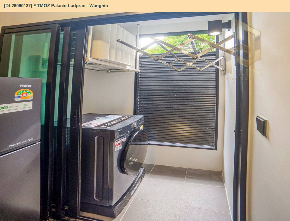 รูป DL26080137 ให้เช่าคอนโด แอทโมซ พาลาซิโอ ลาดพร้าว - วังหิน (ATMOZ Palacio Ladprao - Wanghin) ใกล้ MRT ลาดพร้าว พร้อมเข้าอยู่ โทรด่วน 0638692663 LineID @952jdxxk - รูปที่ 10/12