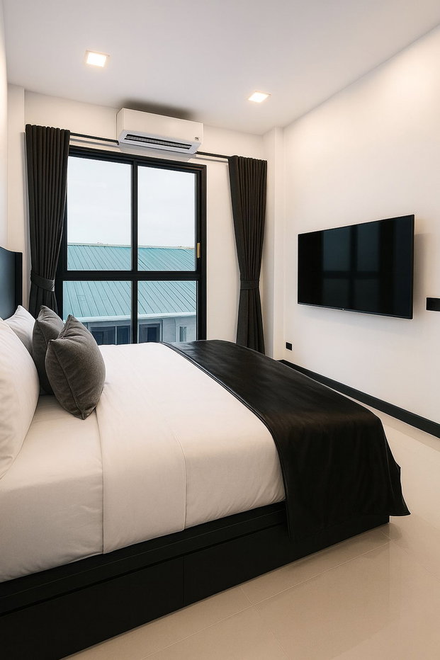 รูป 🏡✨ ให้เช่าบ้านเดี่ยว 3 ชั้น — ใจกลาง Town in Town บ้านใหม่เอี่ยม ดีไซน์ Modern Built-in ครบทั้งหลัง พร้อมอยู่ - รูปที่ 4/16