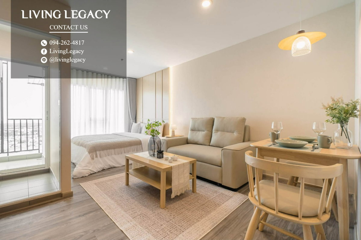รูป TJ8A4Q เช่าด่วน คอนโด Regent Home Bangna ชั้น 30 | 1 นอน 28 ตร.ม. | 13,000 บาท/เดือน | LINE: @livinglegacy - รูปที่ 2/10