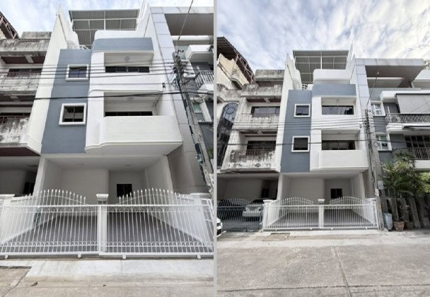 รูป ให้เช่าทาวน์โฮม 4 ชั้น ย่านวงเวียนใหญ่ ซอยกรุงธนบุรี ริมถนนกรุงธนบุรี ติด BTS กรุงธนบุรี / Renovate ใหม่ / อยู่อาศัย หรือ เป็นสำนักงาน จดบริษัทได้ - รูปที่ 13/17